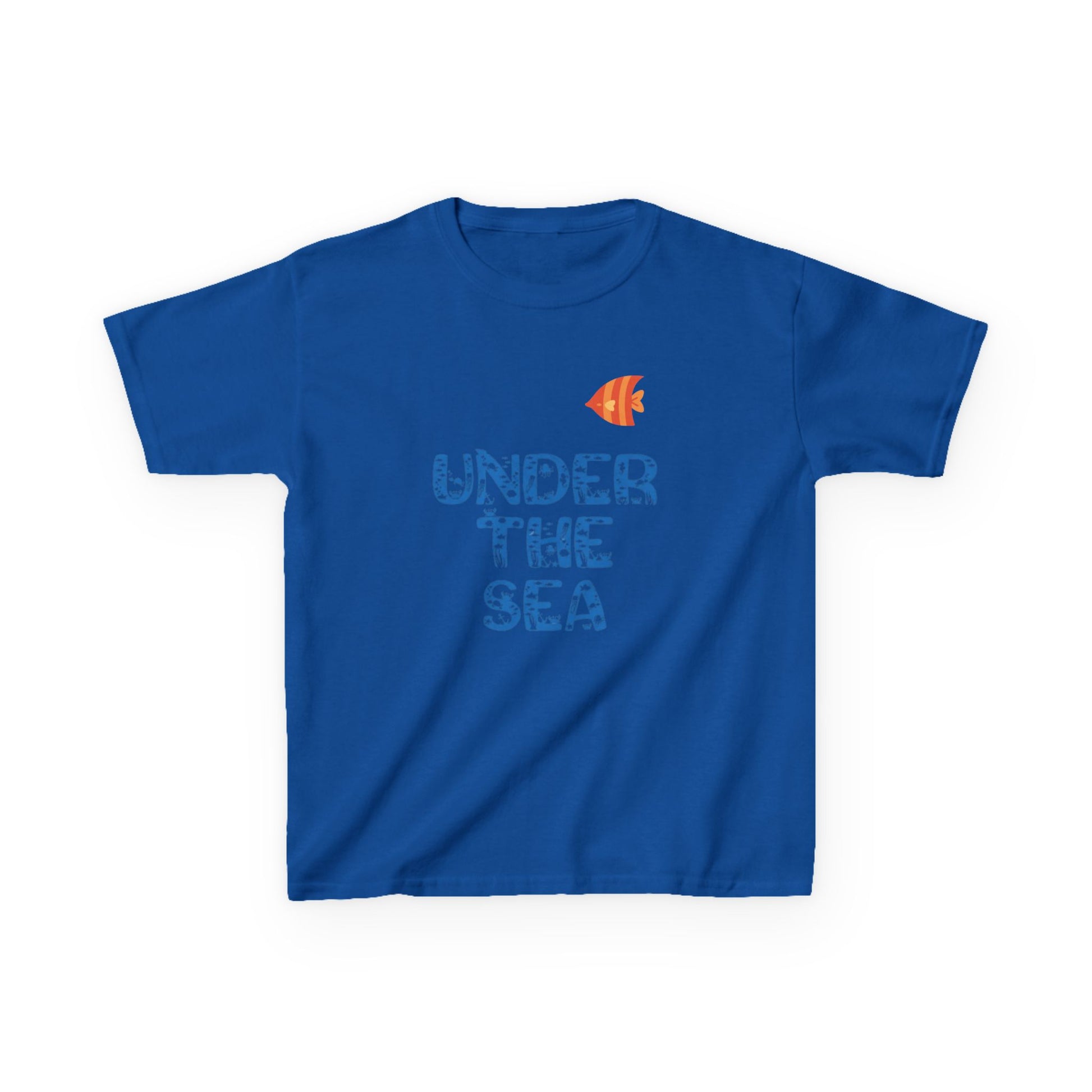 Under the Sea Kids Tee - Ocean Themed Cotton Shirt for Summer, Birthday Gifts, Beach Days, Fun Casual Wear, Sea Creature Celebrations
