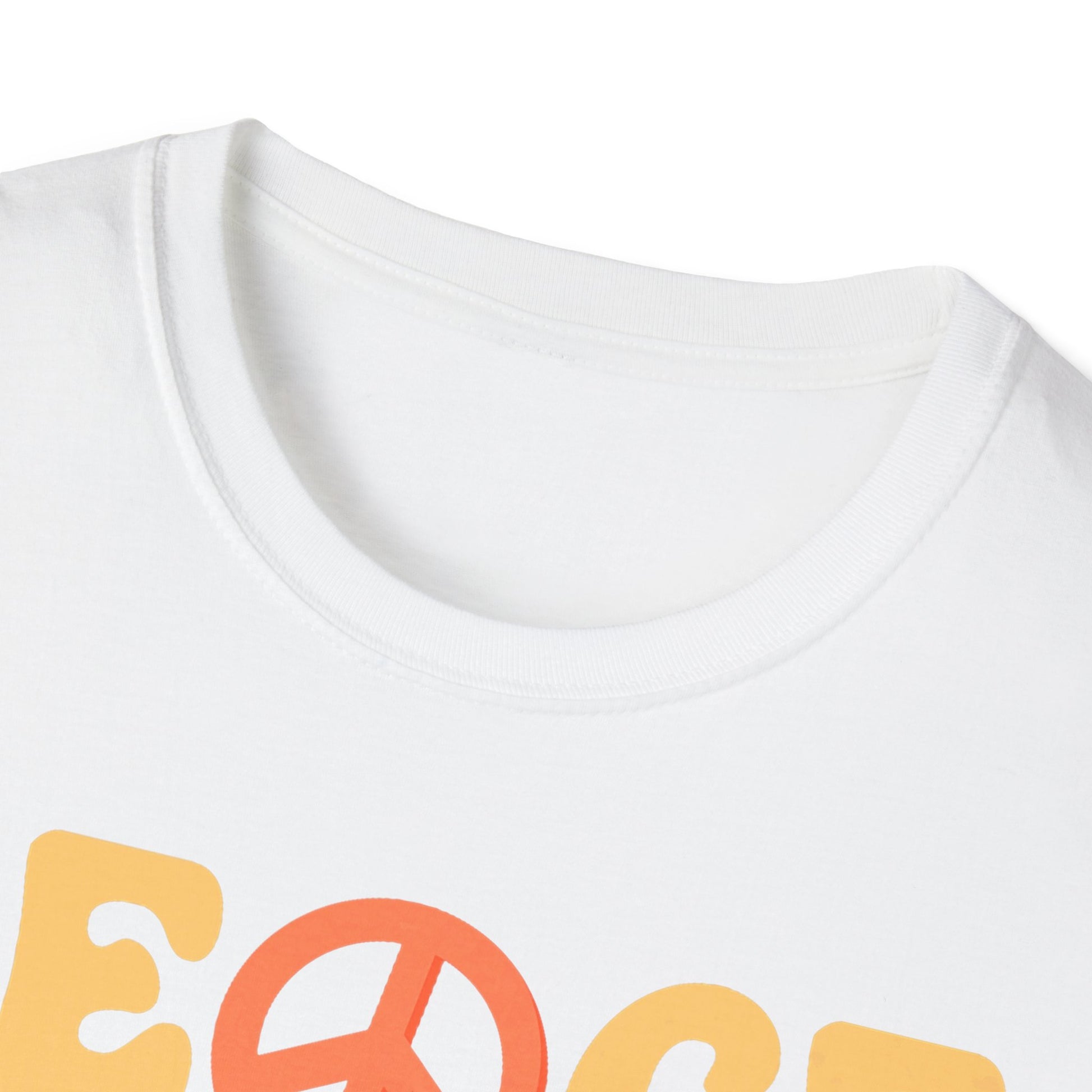 Retro Peace Love Rock n' Roll T-Shirt, Unisex Graphic Tee for Music Lovers, Perfect for Concerts, Festivals, and Casual Days