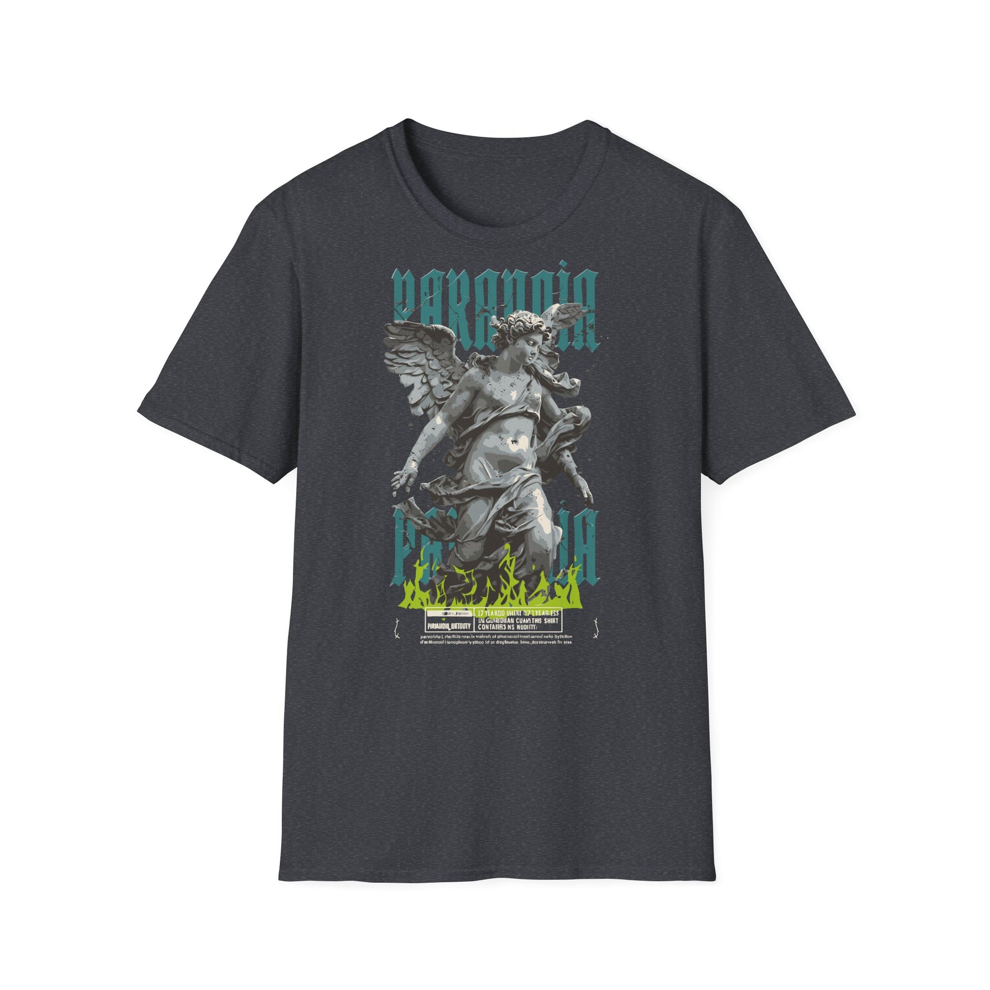 Ethereal Angel Unisex T-Shirt, Bohemian Graphic Tee, Unique Art Apparel, Gifts for Art Lovers, Vintage Style Clothing