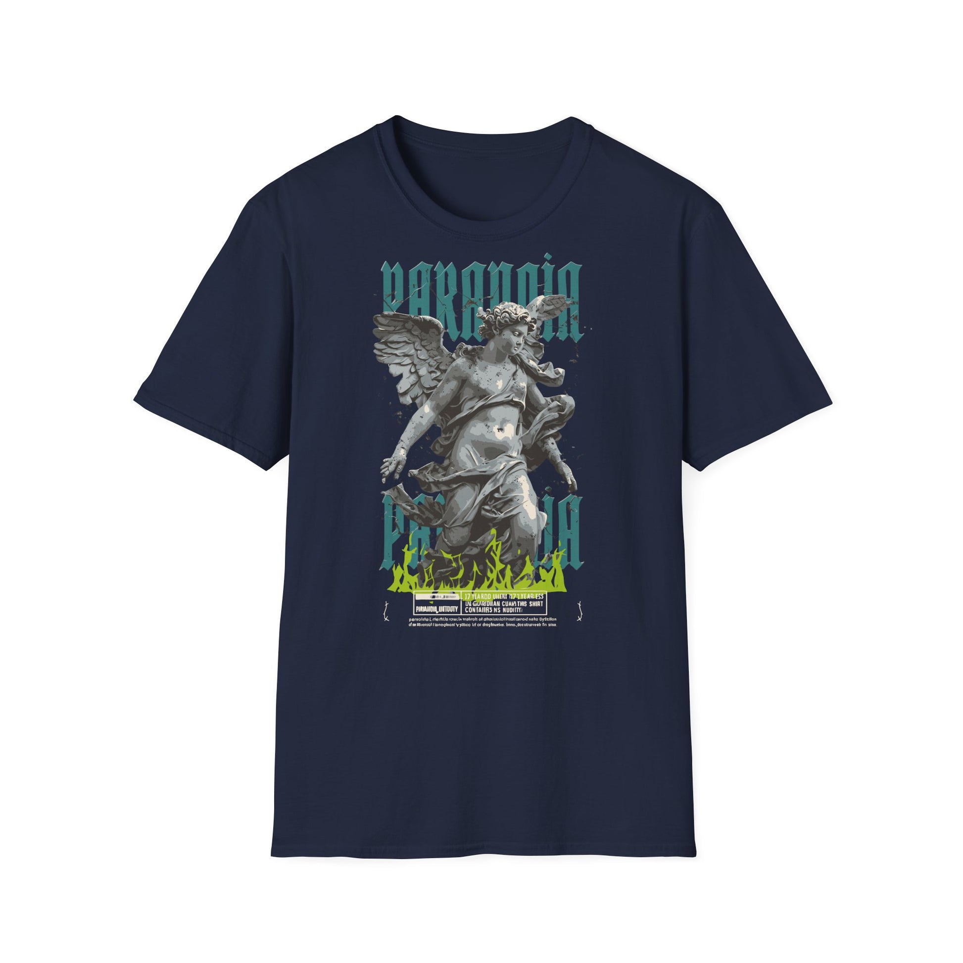 Ethereal Angel Unisex T-Shirt, Bohemian Graphic Tee, Unique Art Apparel, Gifts for Art Lovers, Vintage Style Clothing