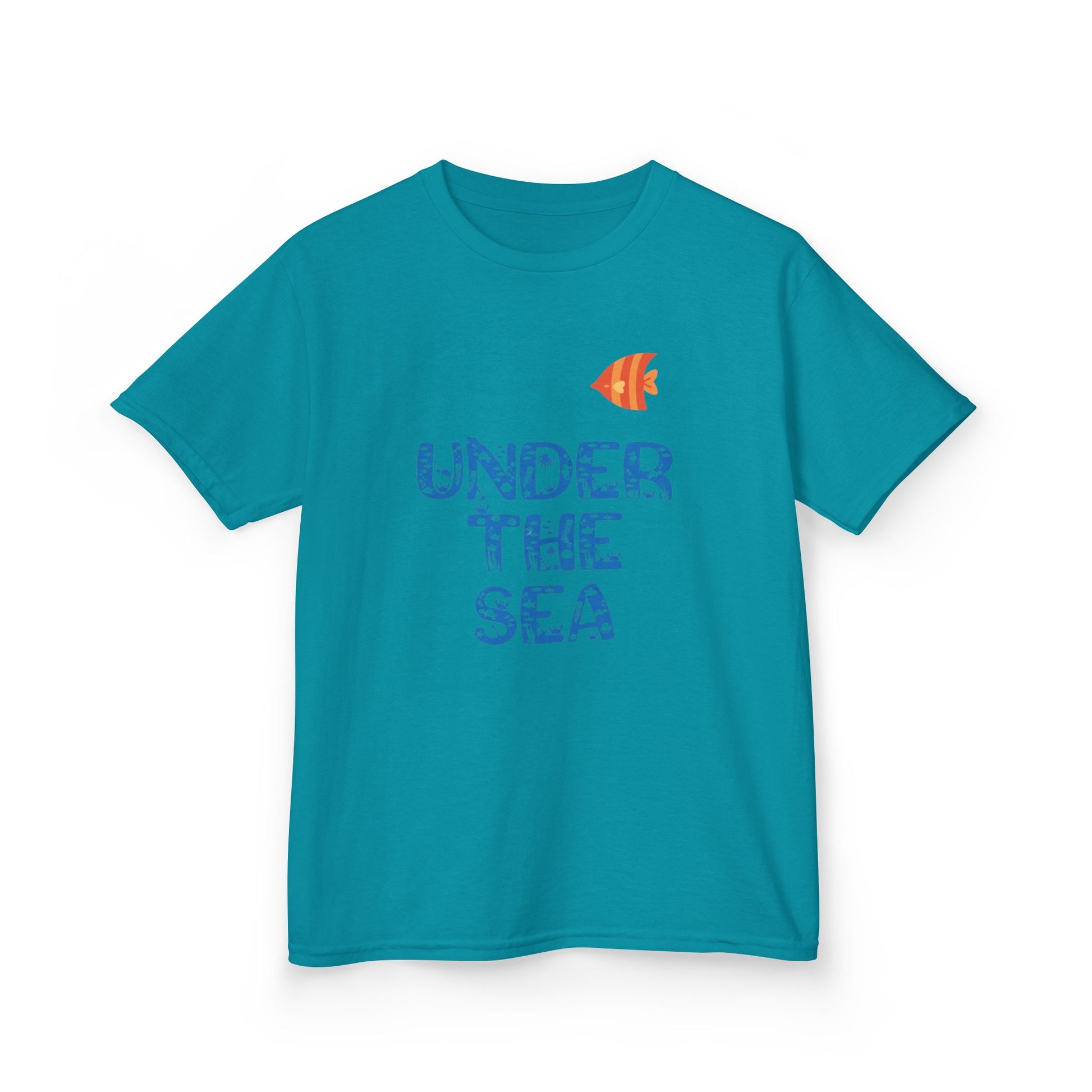 Under the Sea Kids Tee - Ocean Themed Cotton Shirt for Summer, Birthday Gifts, Beach Days, Fun Casual Wear, Sea Creature Celebrations