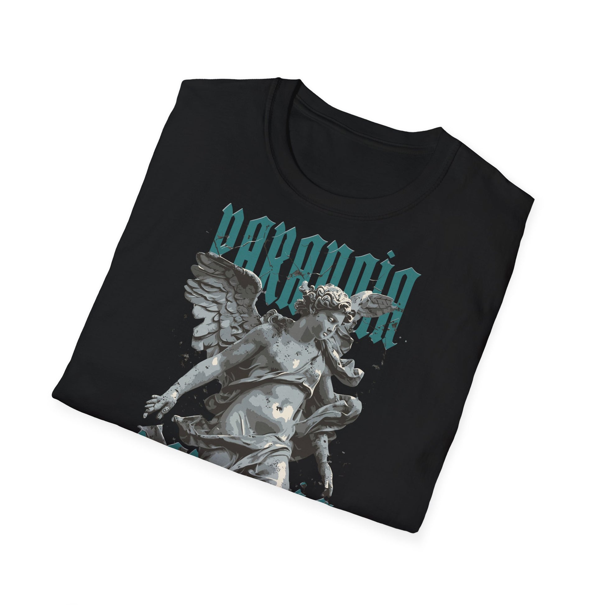 Ethereal Angel Unisex T-Shirt, Bohemian Graphic Tee, Unique Art Apparel, Gifts for Art Lovers, Vintage Style Clothing