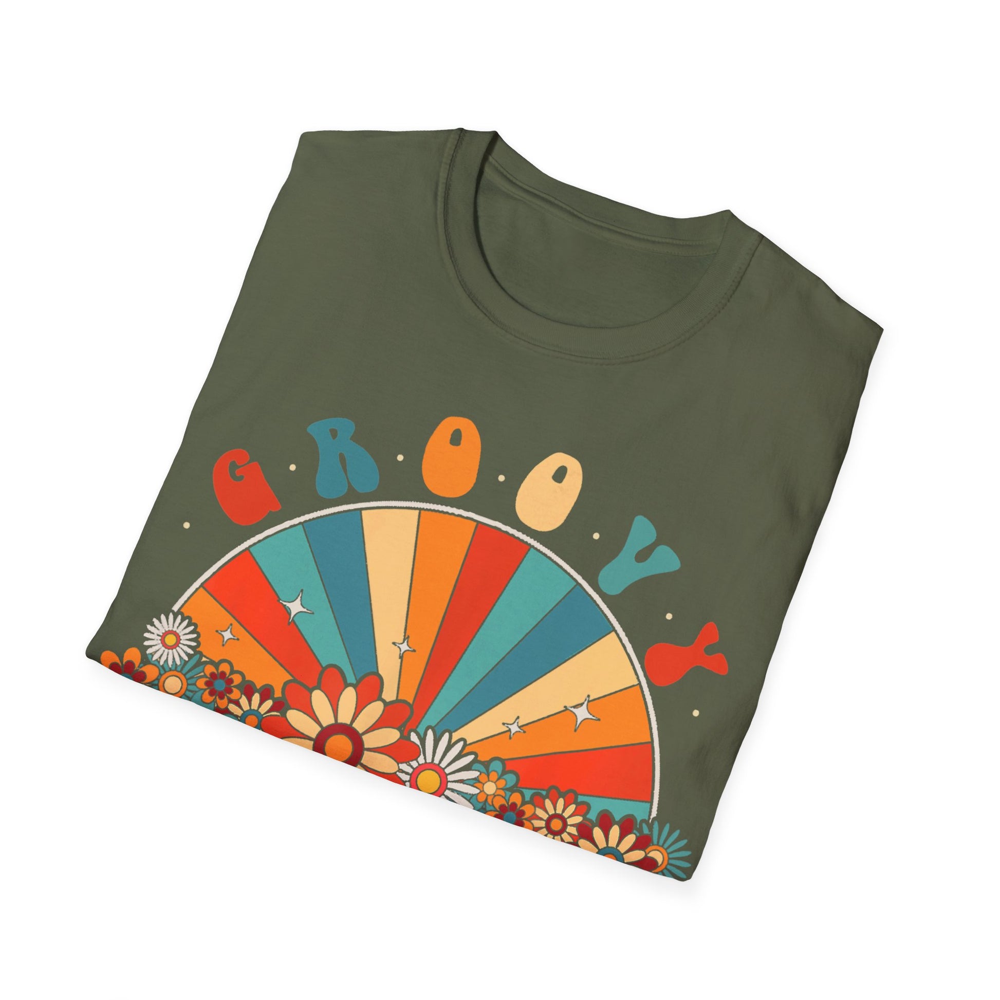 Groovy Sister T-Shirt, Vintage Graphic Tee, Gifts for Sisters, Retro Style Apparel, Casual Wear, Summer Outfits, Birthday Gift