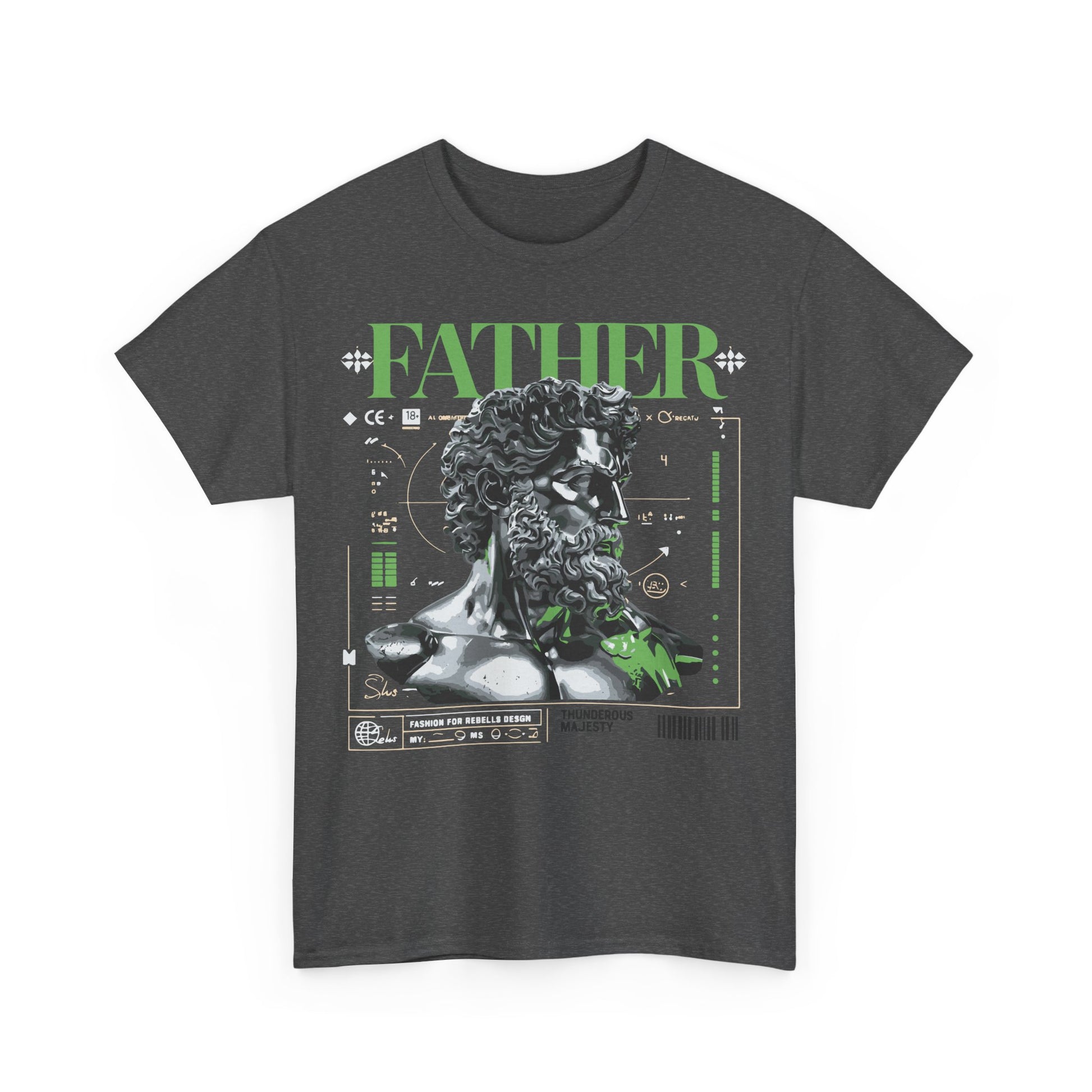 Stylish Father's Day Unisex Tee, Comfortable Cotton Shirt, Dad Gift, Casual Wear, Streetwear, Graphic Tee