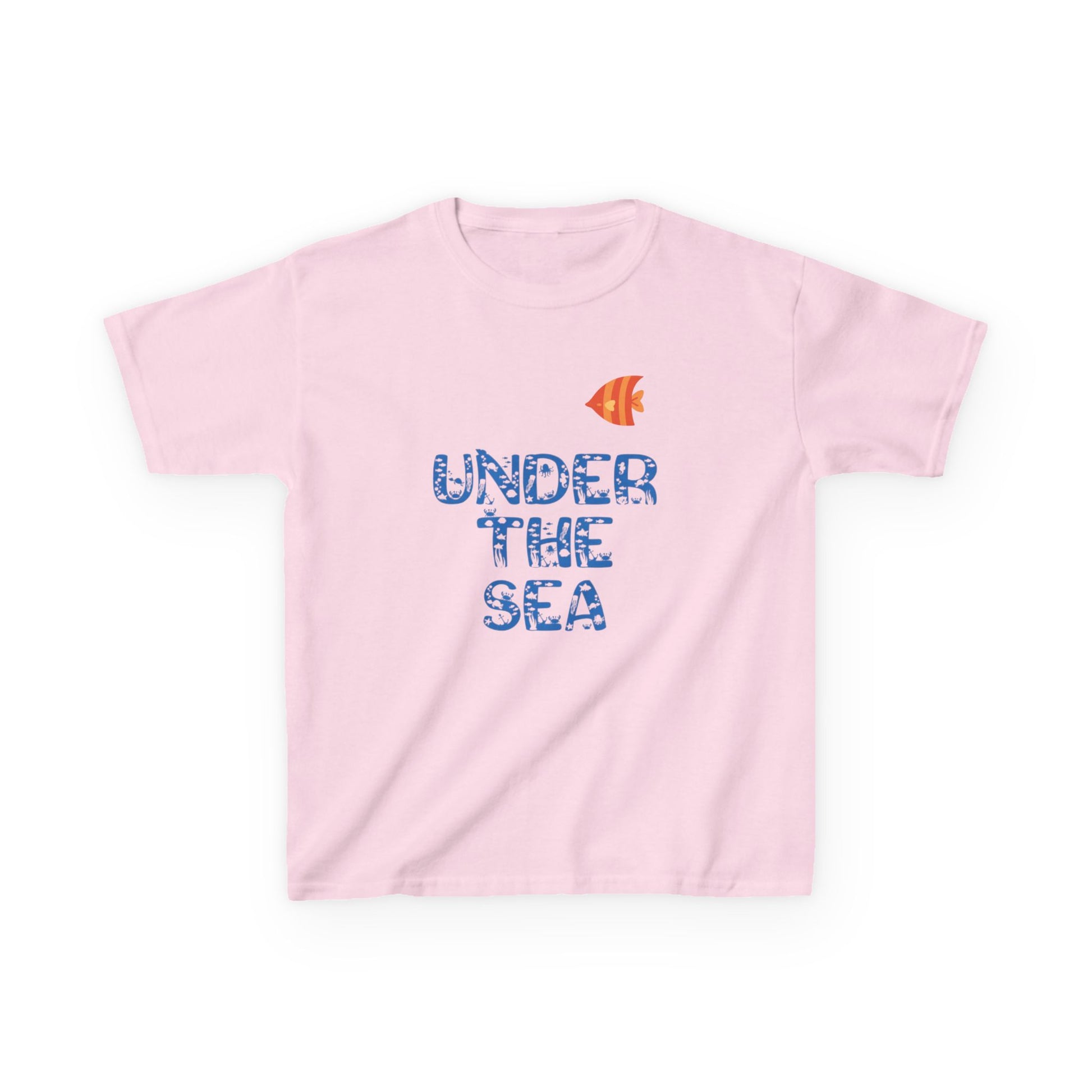 Under the Sea Kids Tee - Ocean Themed Cotton Shirt for Summer, Birthday Gifts, Beach Days, Fun Casual Wear, Sea Creature Celebrations