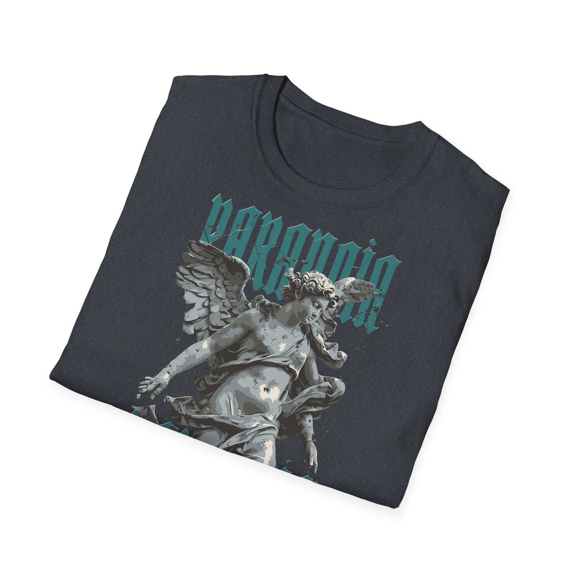 Ethereal Angel Unisex T-Shirt, Bohemian Graphic Tee, Unique Art Apparel, Gifts for Art Lovers, Vintage Style Clothing