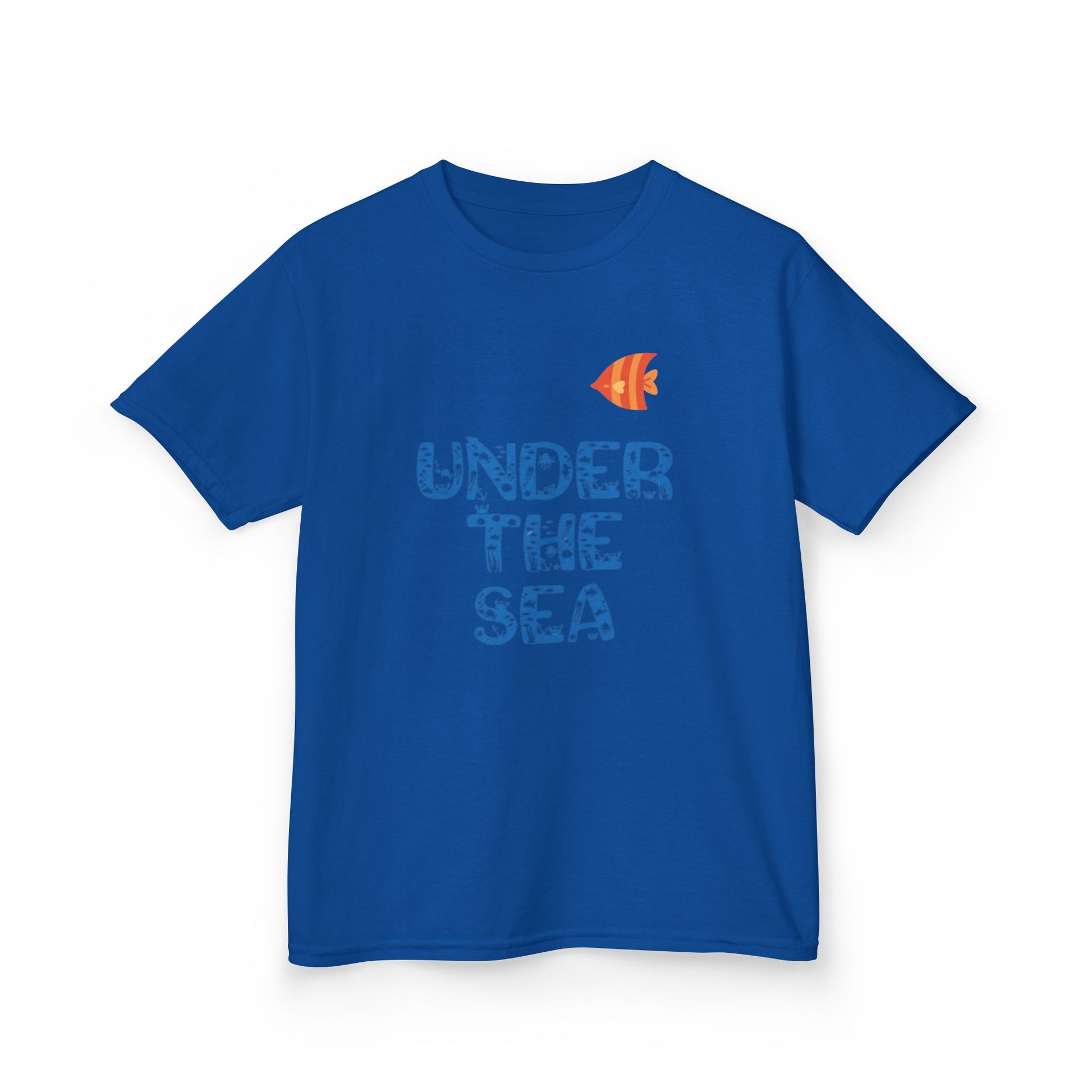 Under the Sea Kids Tee - Ocean Themed Cotton Shirt for Summer, Birthday Gifts, Beach Days, Fun Casual Wear, Sea Creature Celebrations
