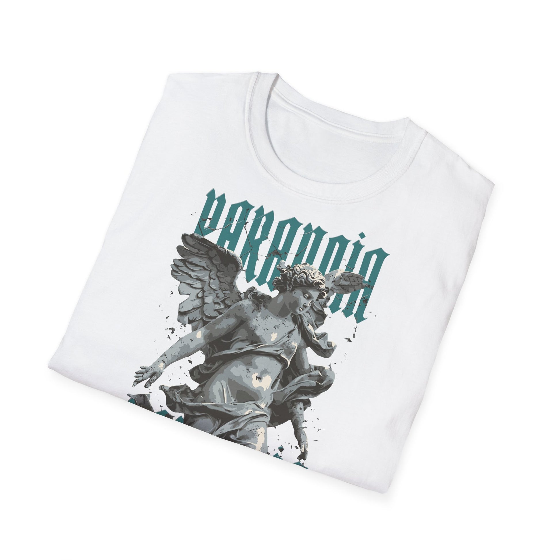 Ethereal Angel Unisex T-Shirt, Bohemian Graphic Tee, Unique Art Apparel, Gifts for Art Lovers, Vintage Style Clothing