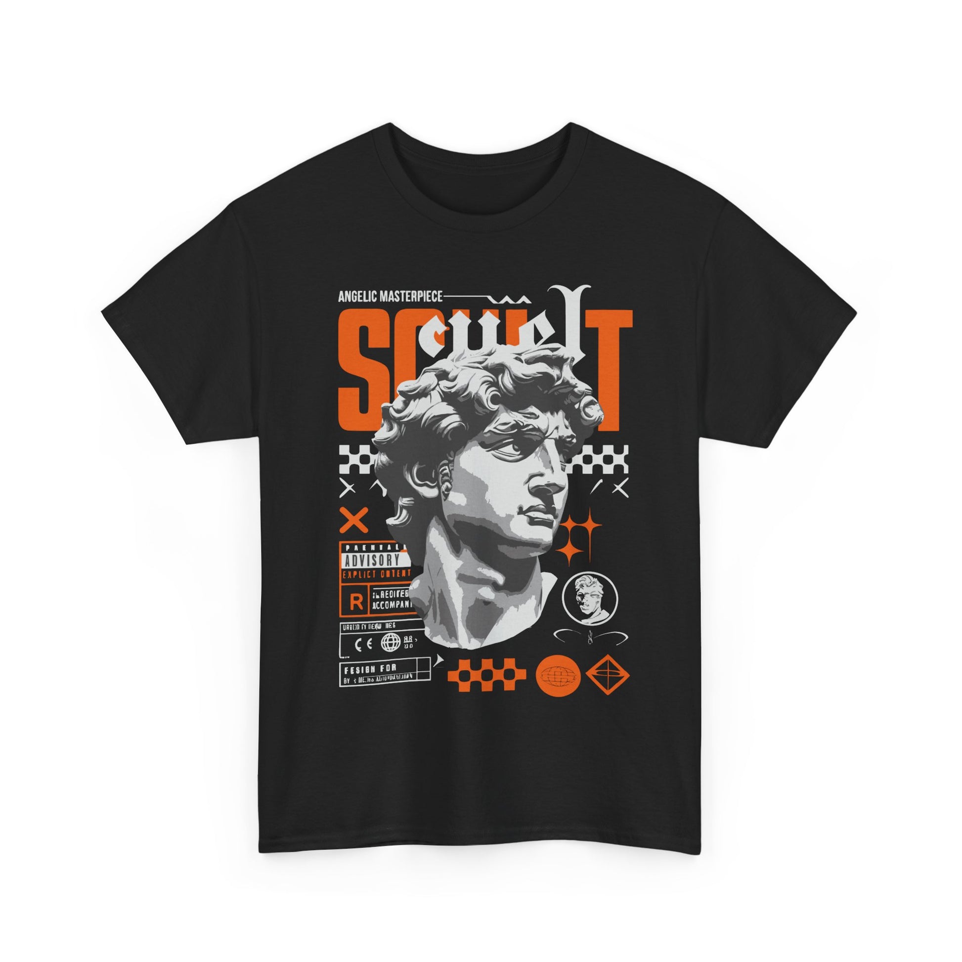 Bold Graphic Tee, Casual Streetwear, Unisex Cotton Shirt, Music Festival Outfit, Unique Gift for Him/Her, Edgy Style T-shirt
