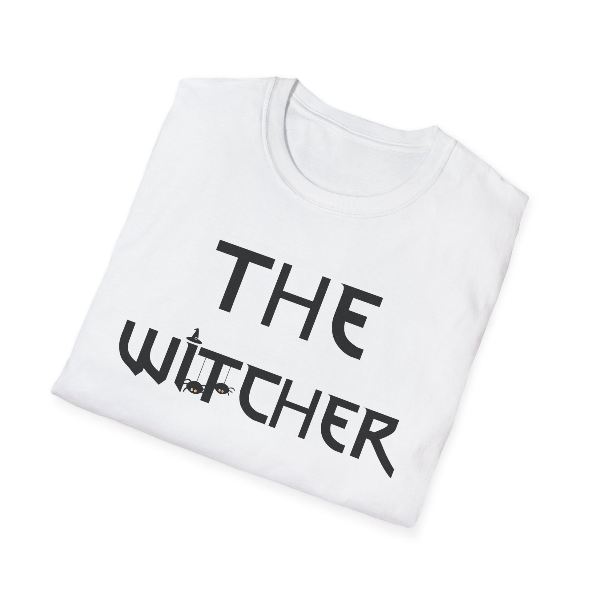 The Witcher Tshirt - Unisex Softstyle Tee, Gamer Shirt, Video Game Merch, Fantasy Graphic Tee, Novelty Tshirt for Fans