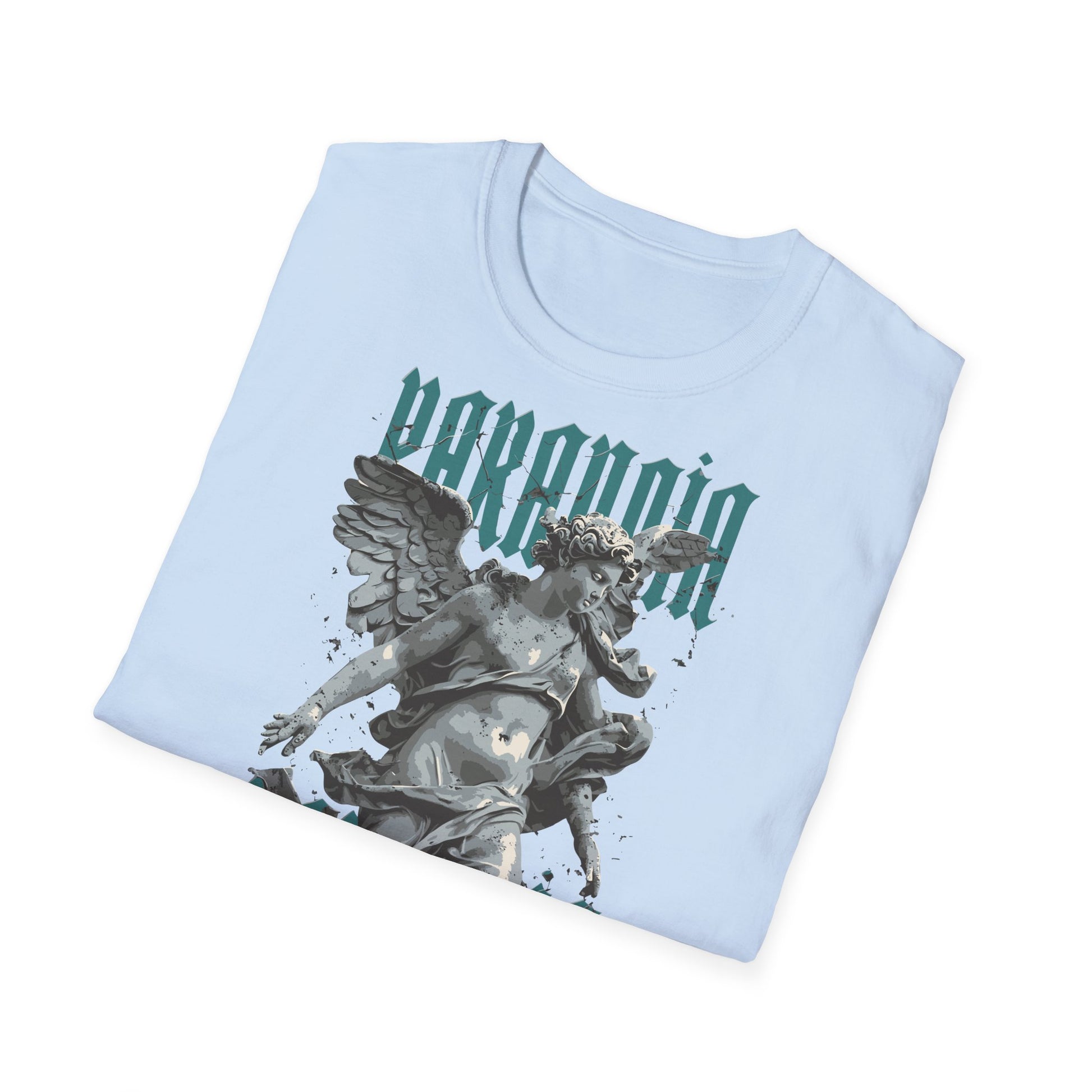 Ethereal Angel Unisex T-Shirt, Bohemian Graphic Tee, Unique Art Apparel, Gifts for Art Lovers, Vintage Style Clothing