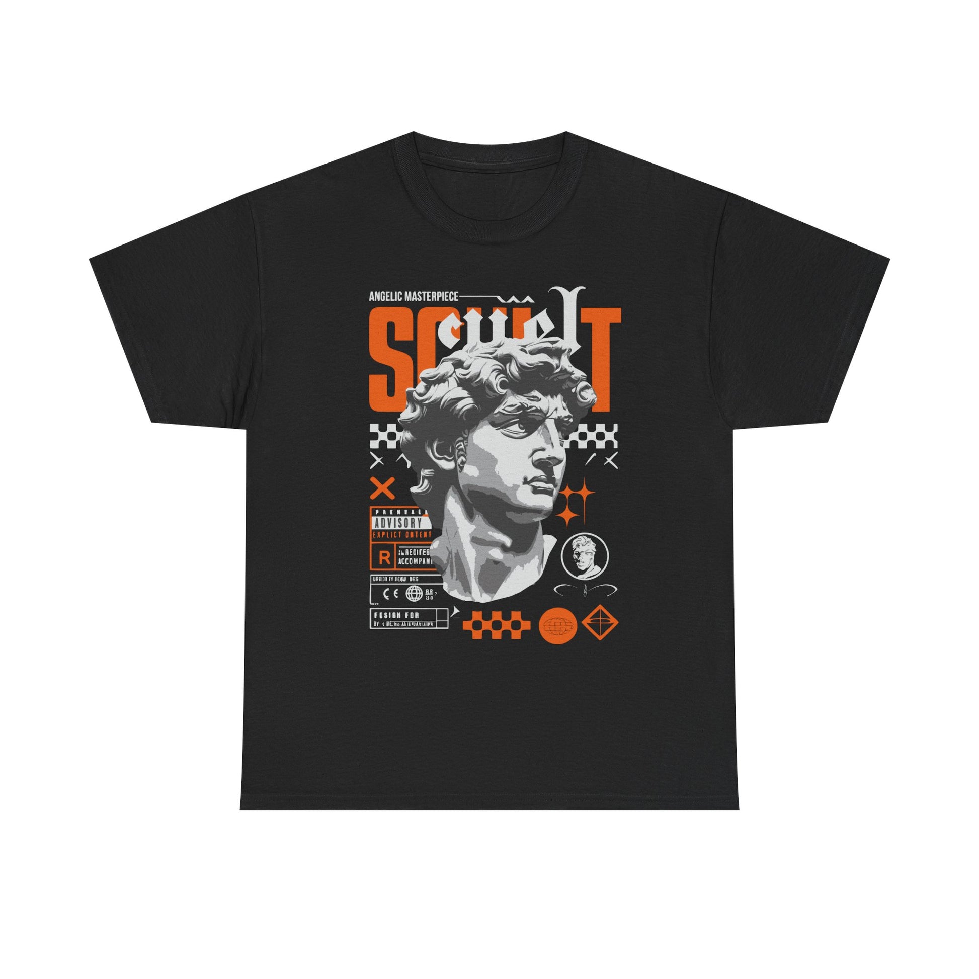 Bold Graphic Tee, Casual Streetwear, Unisex Cotton Shirt, Music Festival Outfit, Unique Gift for Him/Her, Edgy Style T-shirt