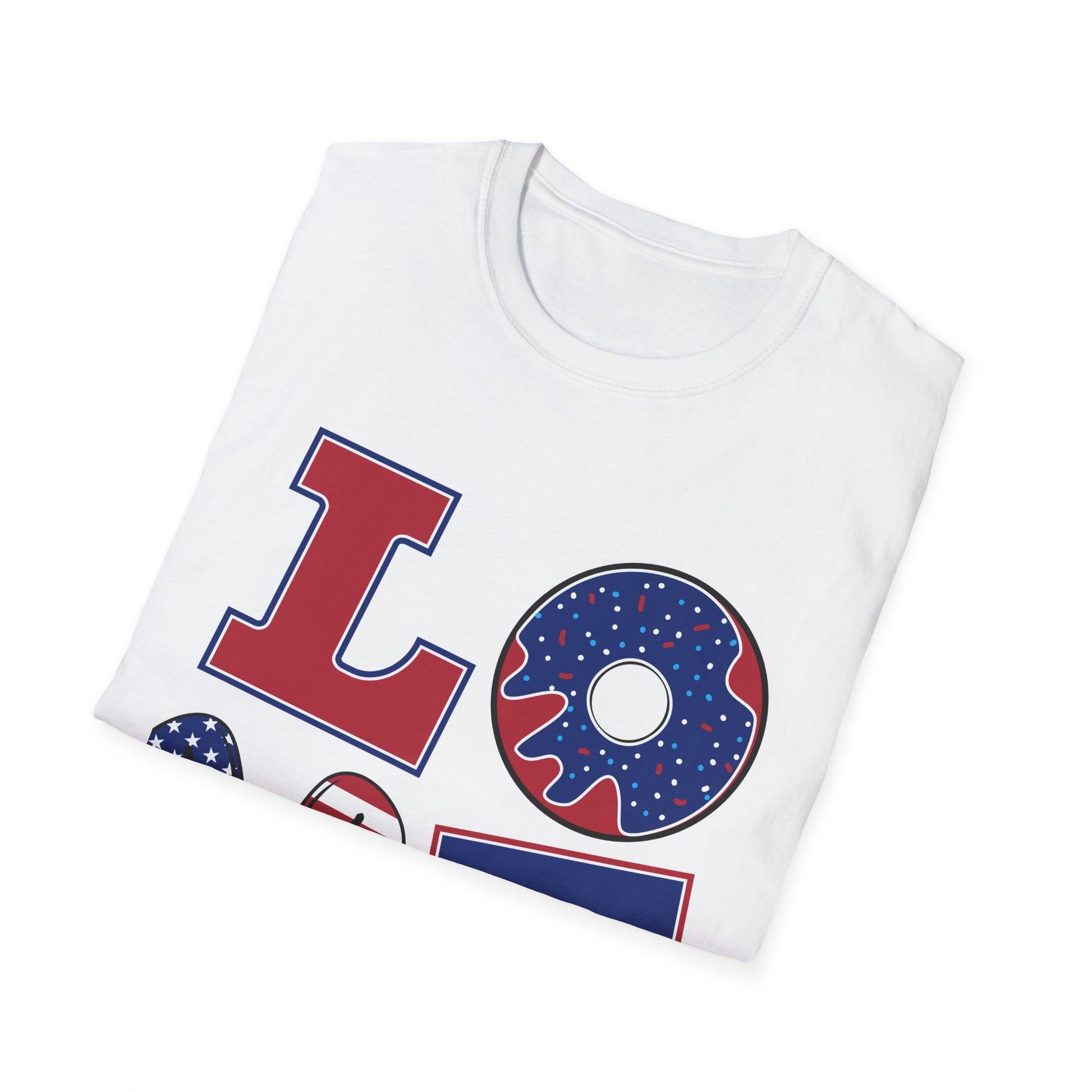 Love Text America Tshirt, USA Graphic Tee, Patriotic Tee, American Pride Shirt, Fourth of July Shirt, Memorial Day Shirt