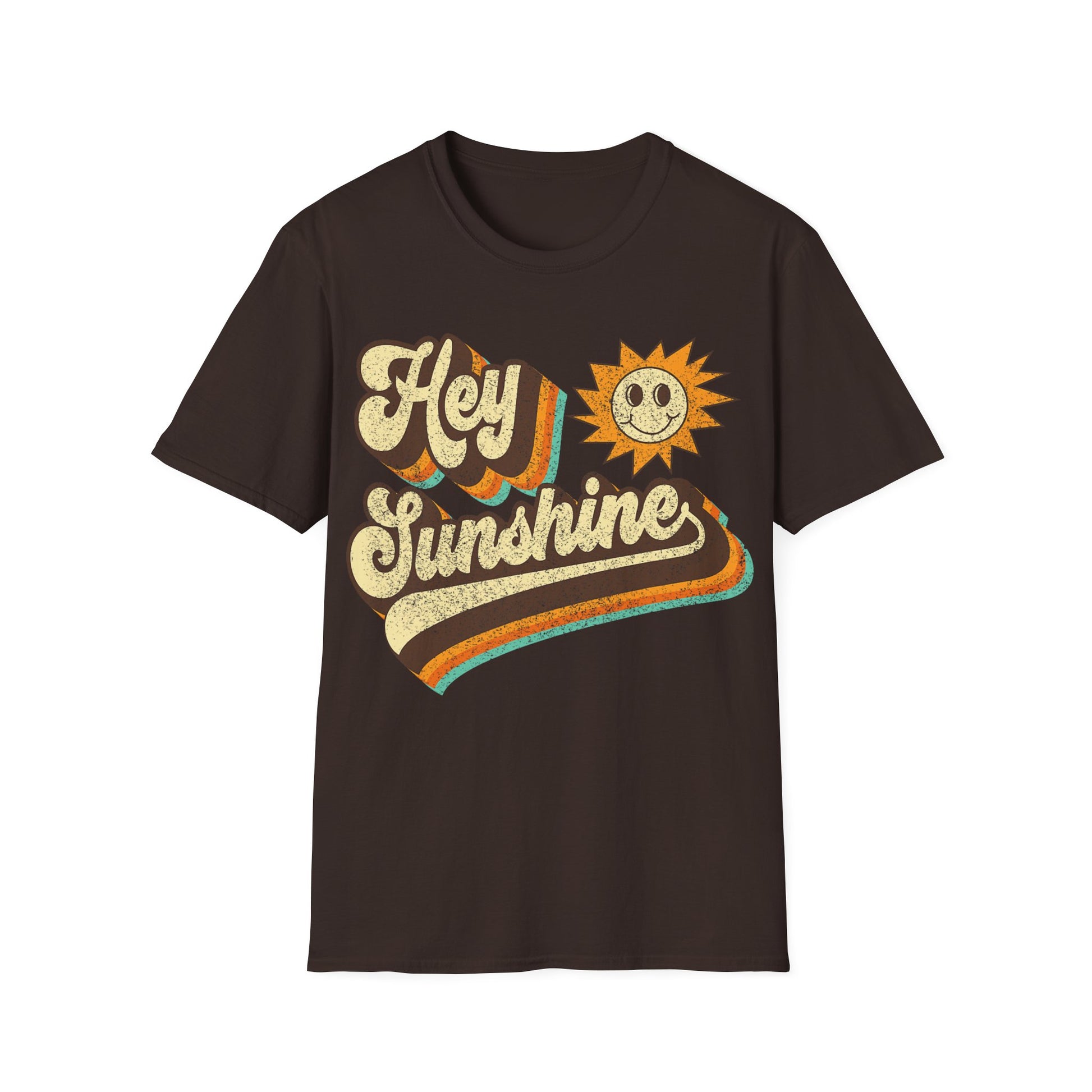 Hey Sunshine Vintage Unisex T-Shirt, Retro Clothing, Summer Tee, Gift for Her, Warm Weather Apparel, Festival Fashion