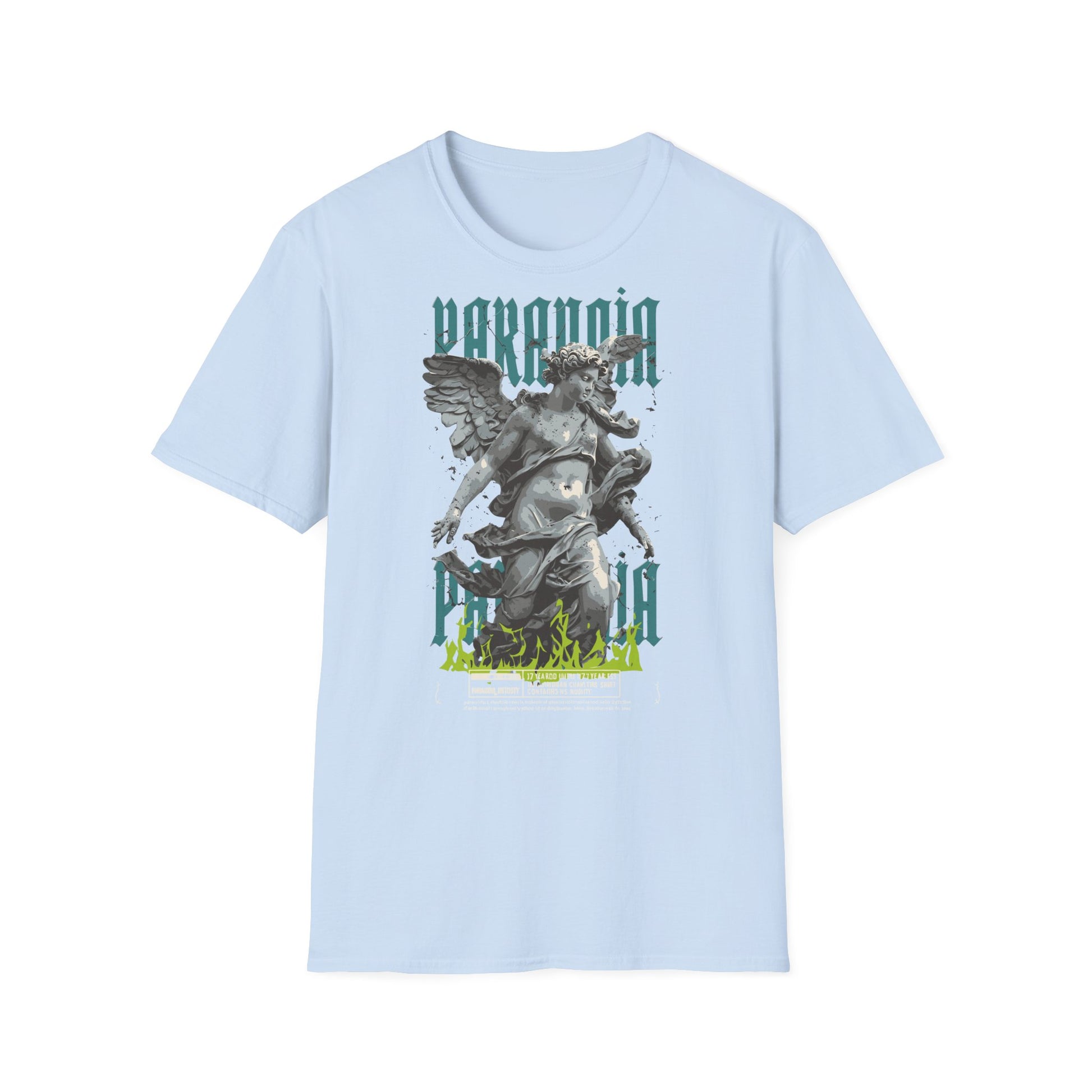 Ethereal Angel Unisex T-Shirt, Bohemian Graphic Tee, Unique Art Apparel, Gifts for Art Lovers, Vintage Style Clothing