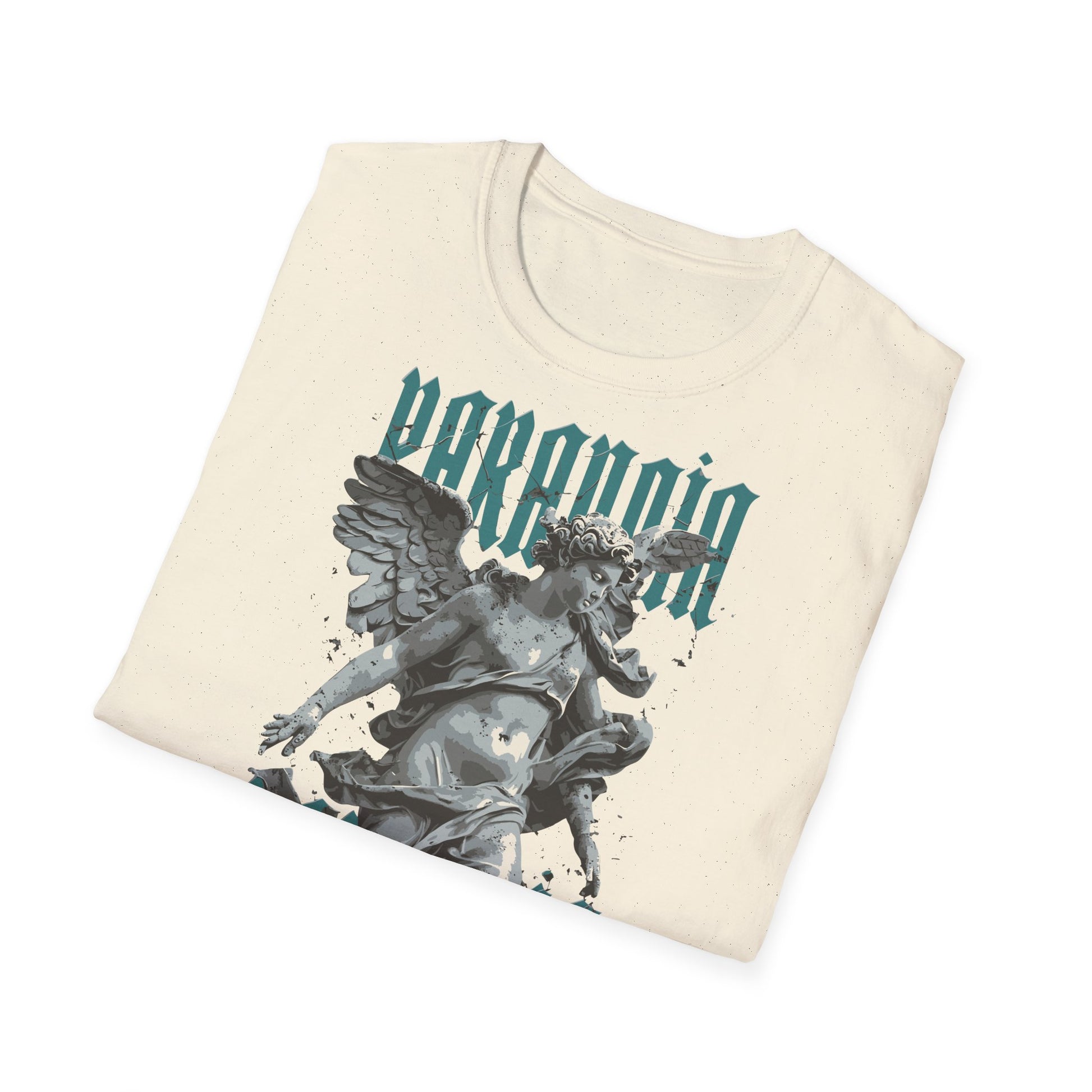 Ethereal Angel Unisex T-Shirt, Bohemian Graphic Tee, Unique Art Apparel, Gifts for Art Lovers, Vintage Style Clothing
