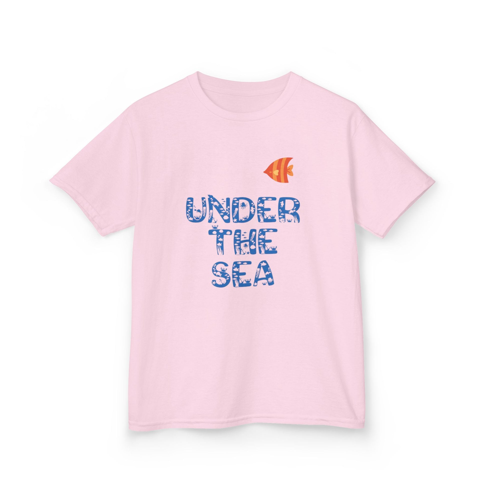 Under the Sea Kids Tee - Ocean Themed Cotton Shirt for Summer, Birthday Gifts, Beach Days, Fun Casual Wear, Sea Creature Celebrations