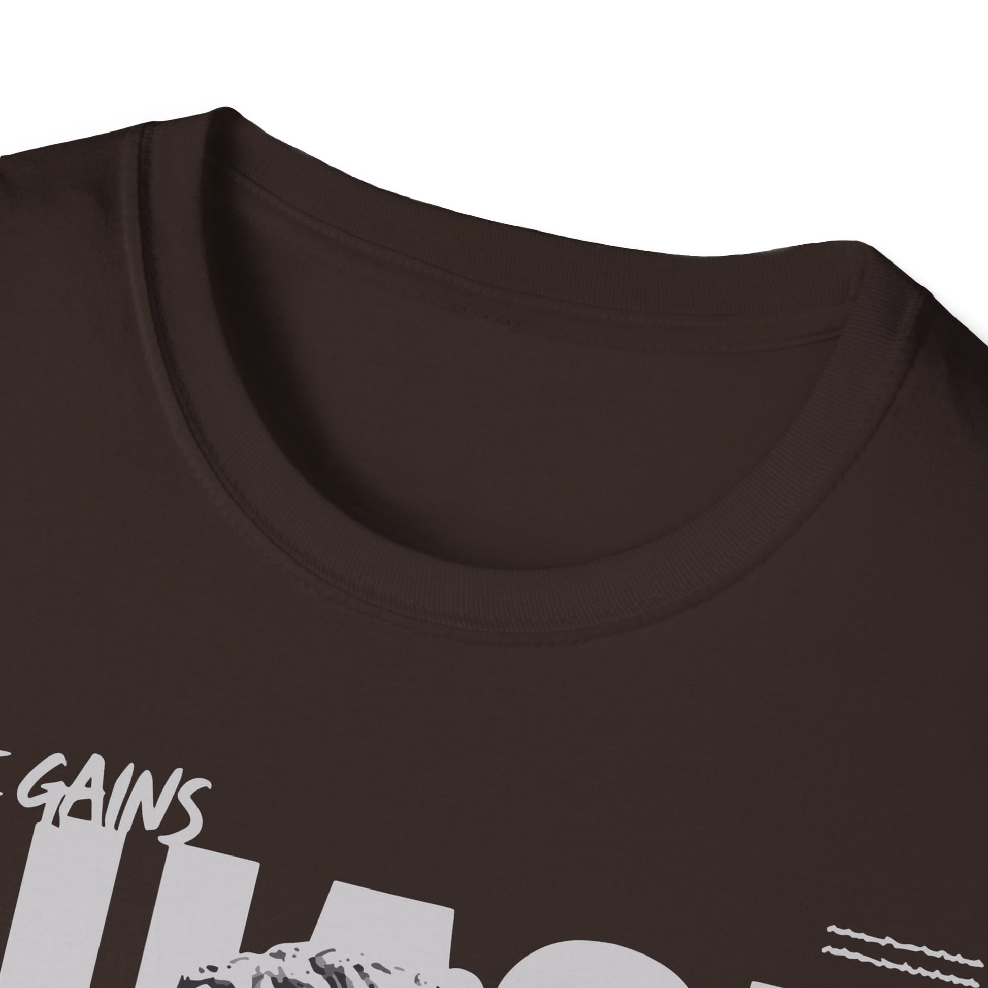 Chase Gains Unisex Softstyle T-Shirt - Motivational Gym Wear, Fitness Apparel, Inspirational Gift, Workout Tee, Active Lifestyle Shirt