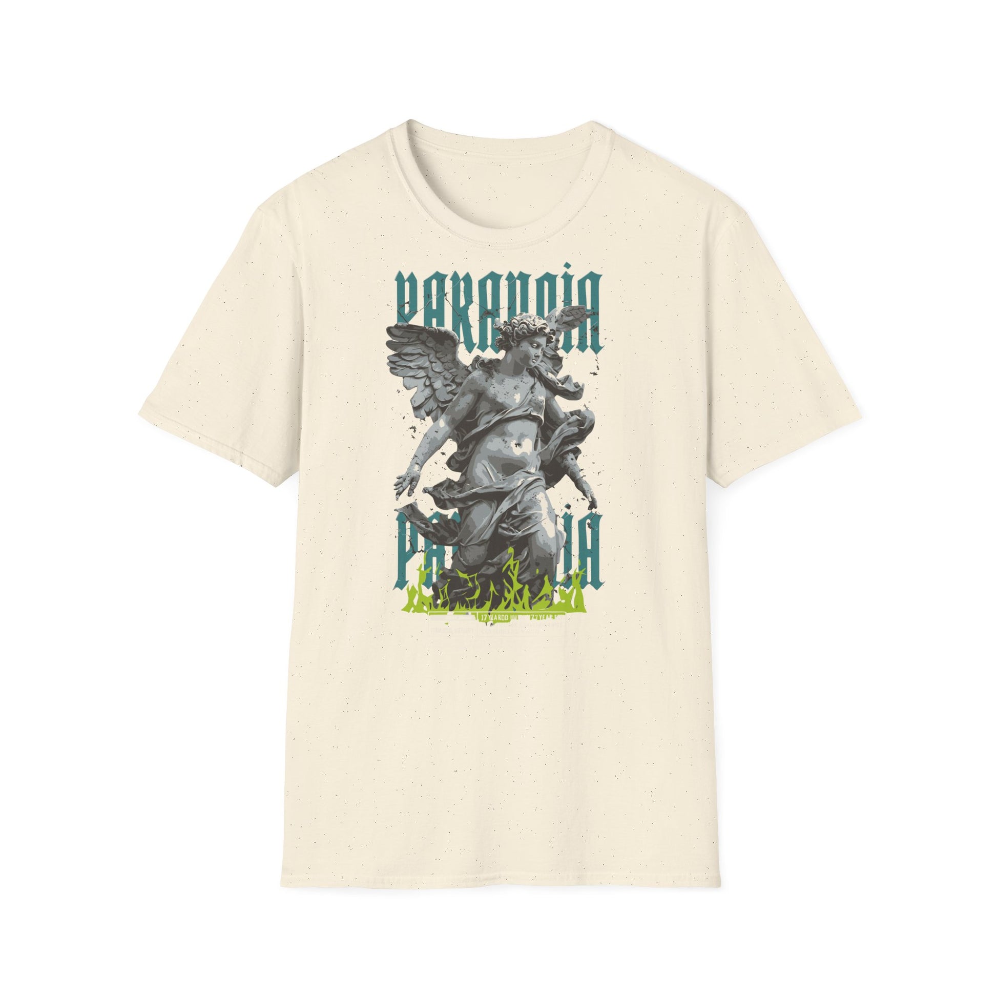 Ethereal Angel Unisex T-Shirt, Bohemian Graphic Tee, Unique Art Apparel, Gifts for Art Lovers, Vintage Style Clothing
