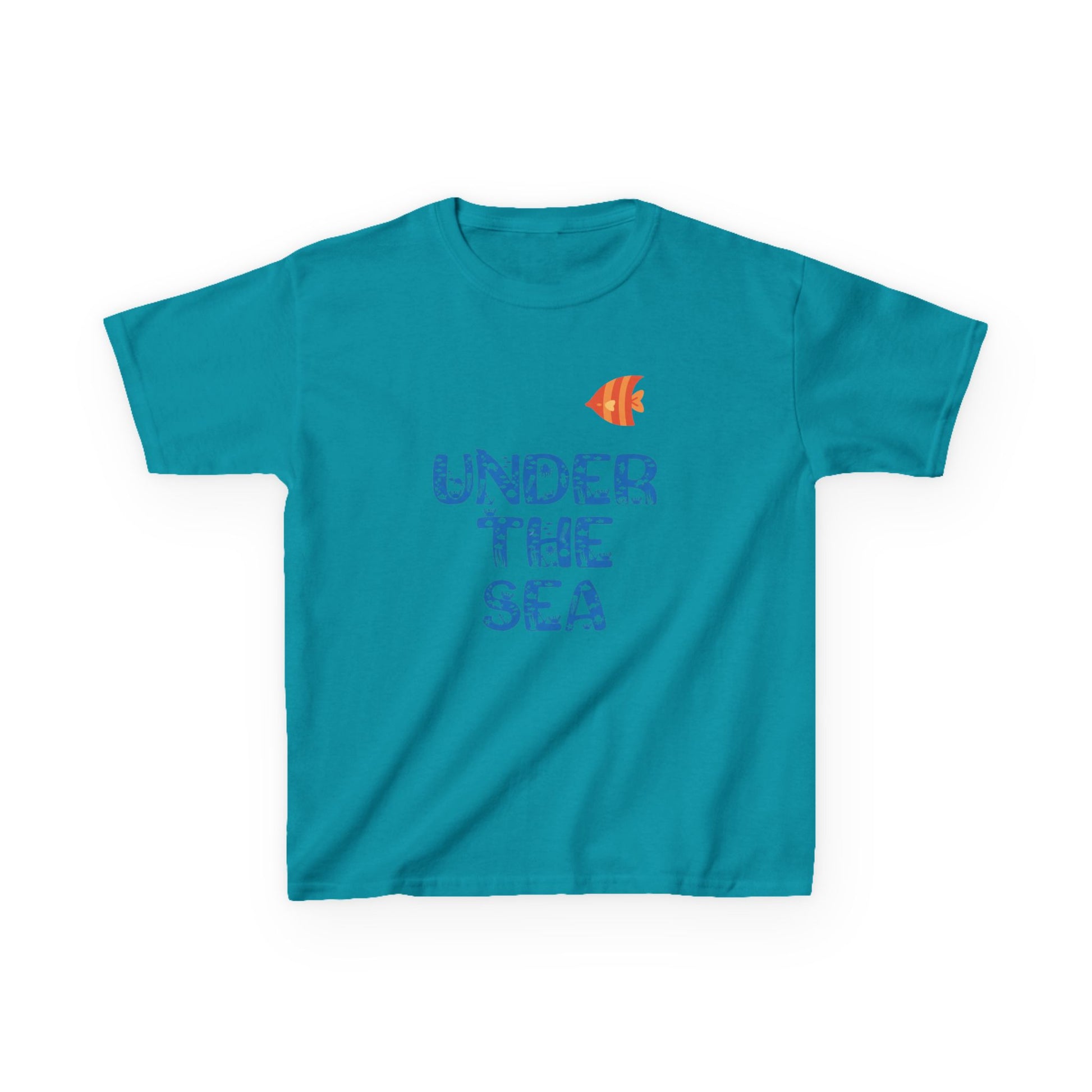 Under the Sea Kids Tee - Ocean Themed Cotton Shirt for Summer, Birthday Gifts, Beach Days, Fun Casual Wear, Sea Creature Celebrations