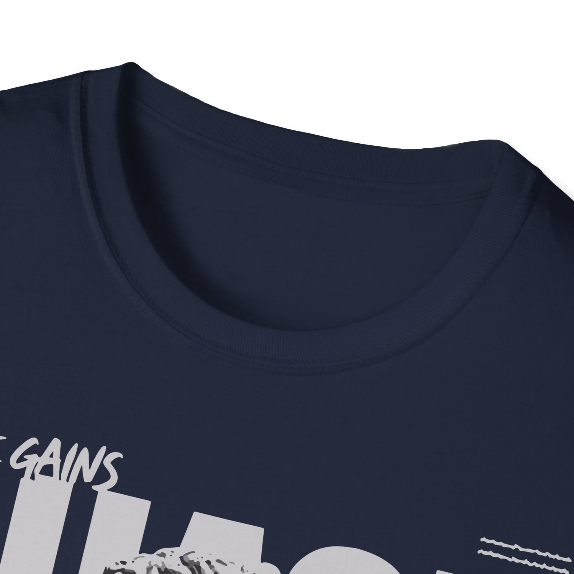 Chase Gains Unisex Softstyle T-Shirt - Motivational Gym Wear, Fitness Apparel, Inspirational Gift, Workout Tee, Active Lifestyle Shirt