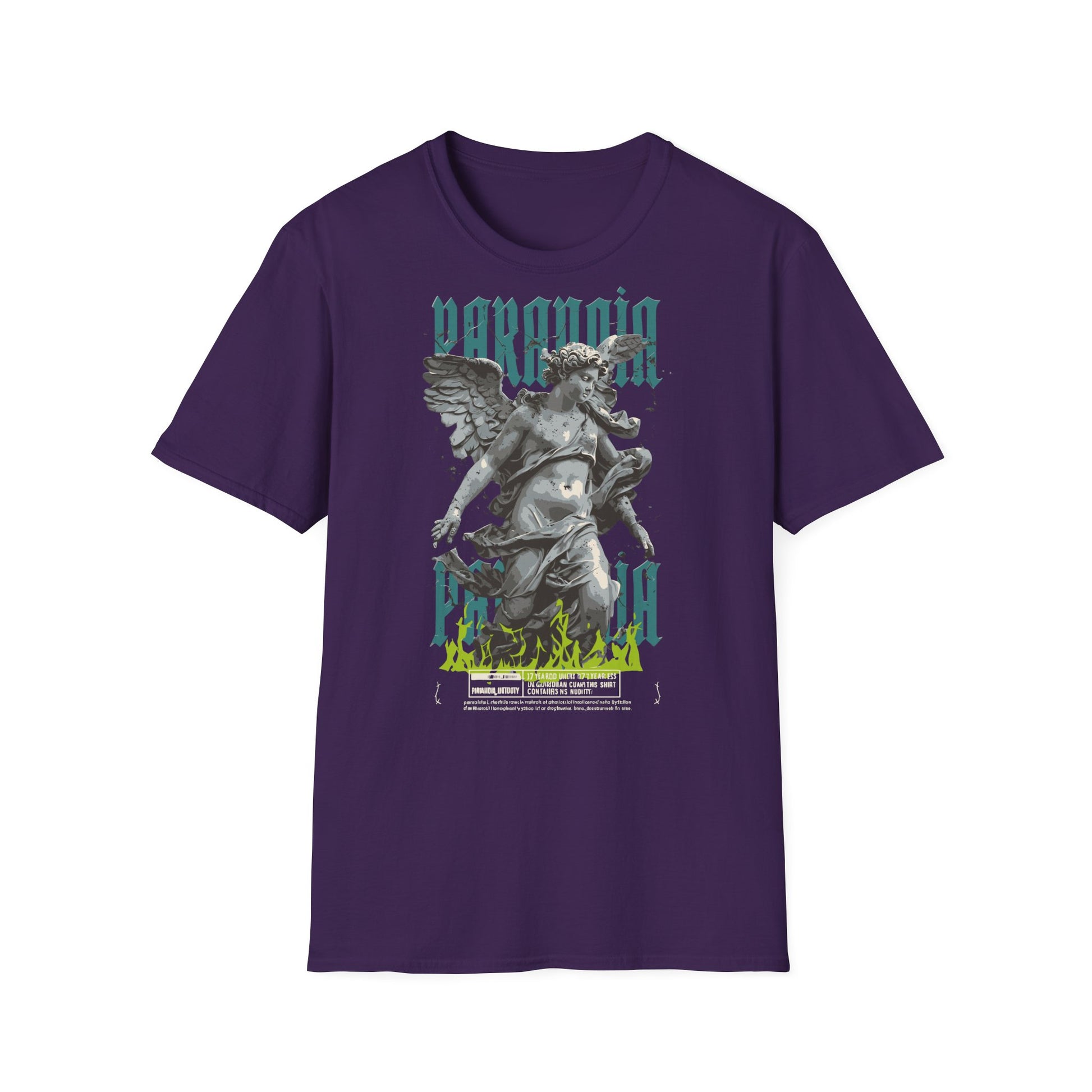 Ethereal Angel Unisex T-Shirt, Bohemian Graphic Tee, Unique Art Apparel, Gifts for Art Lovers, Vintage Style Clothing