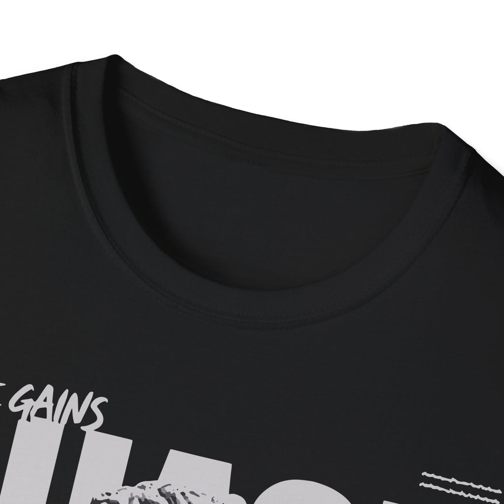 Chase Gains Unisex Softstyle T-Shirt - Motivational Gym Wear, Fitness Apparel, Inspirational Gift, Workout Tee, Active Lifestyle Shirt